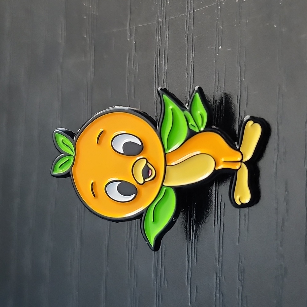 Disney's Orange Bird Inspired Enamel Pin